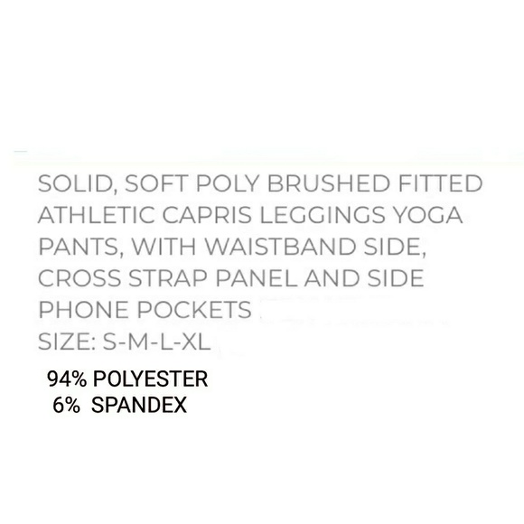 NWT-SOFT POLY BRUSHED CAPRIS w/SIDE POCKET - Picture 5 of 5